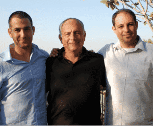 Medisafe Co-Founders With Their Father
