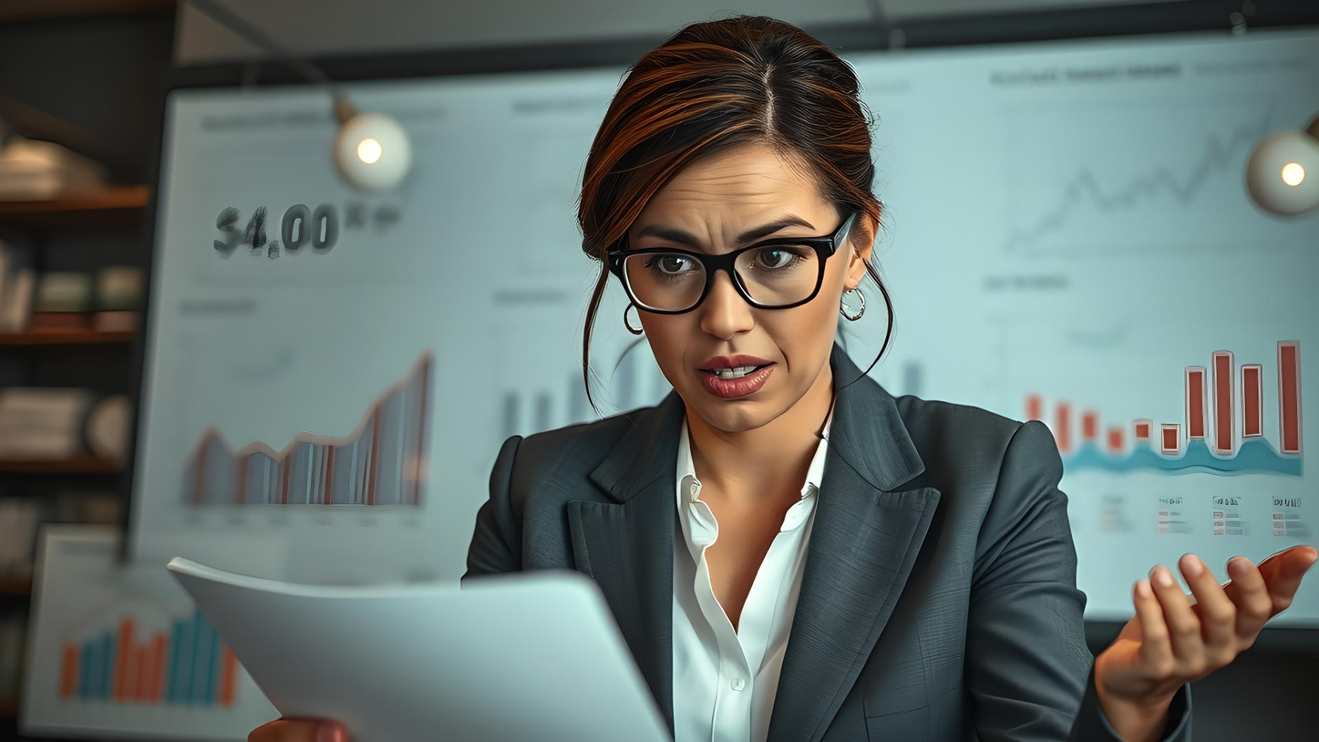 exasperated pharma exec
