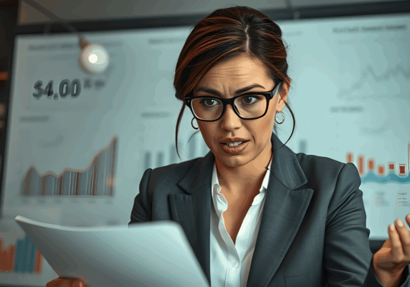 exasperated pharma exec